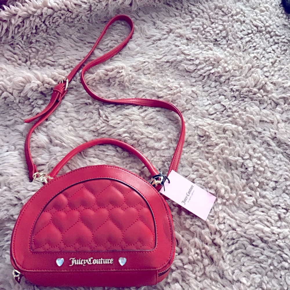 NEW Juicy Couture Flying Solo Dome Heart Crossbody Bag w/tags